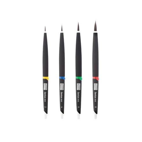 Penselen Genius Evo voor Dentale Keramiek (4)
