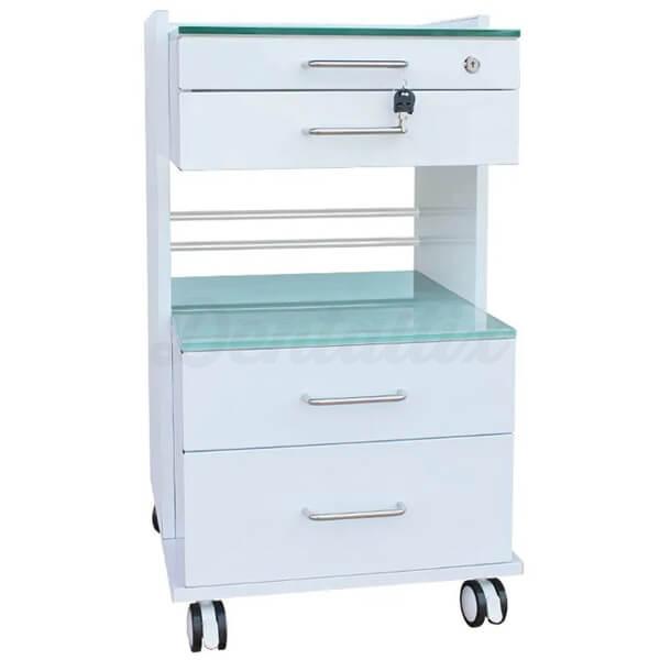 Atenea trolley met dubbel werkblad