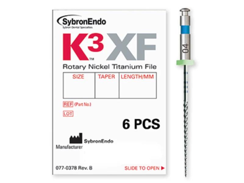 K3XF™ NiTi limes .04 / 25mm - ISO 25