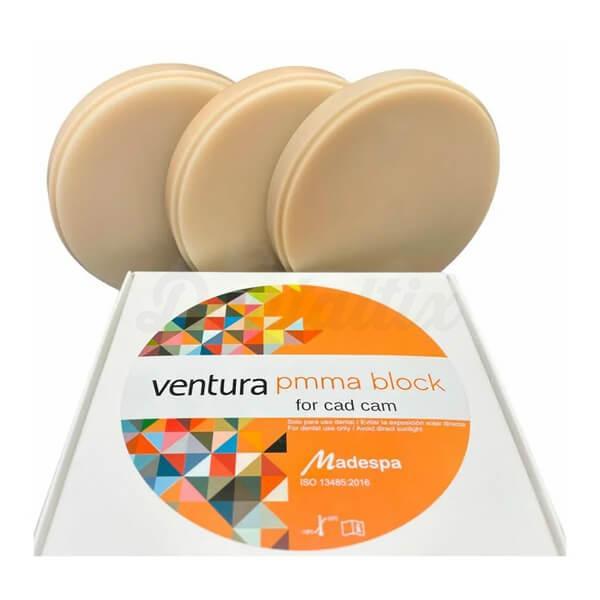 Ventura PMMA Block blok voor tijdelijke restauraties (98 mm)