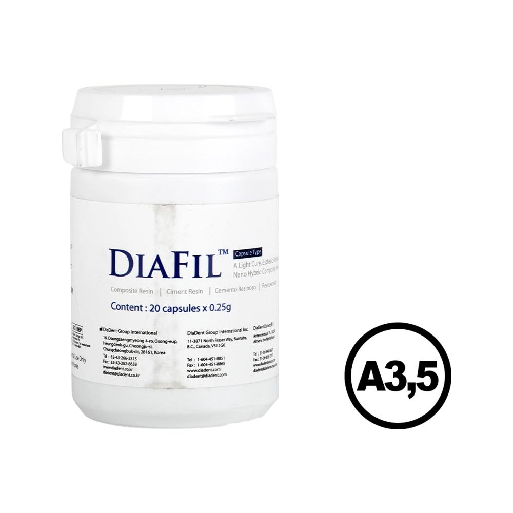 DiaDent DiaFil capsules A3,5 20x 0,25 g