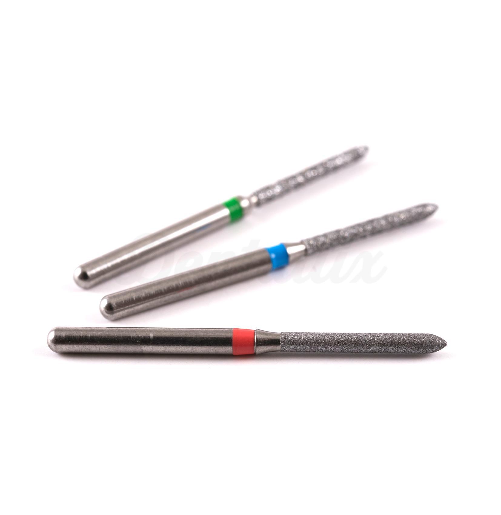 Fraise diamantée 862 FG en forme de flamme MEDICALINE (5 pcs)