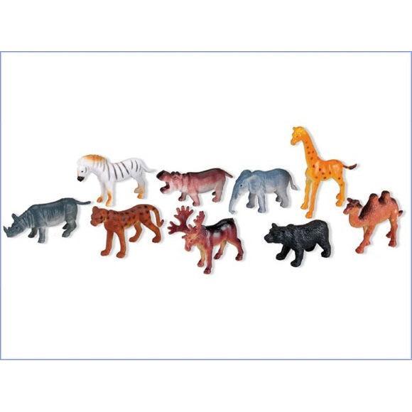 Miratoi jouets animaux du zoo (100 pcs)
