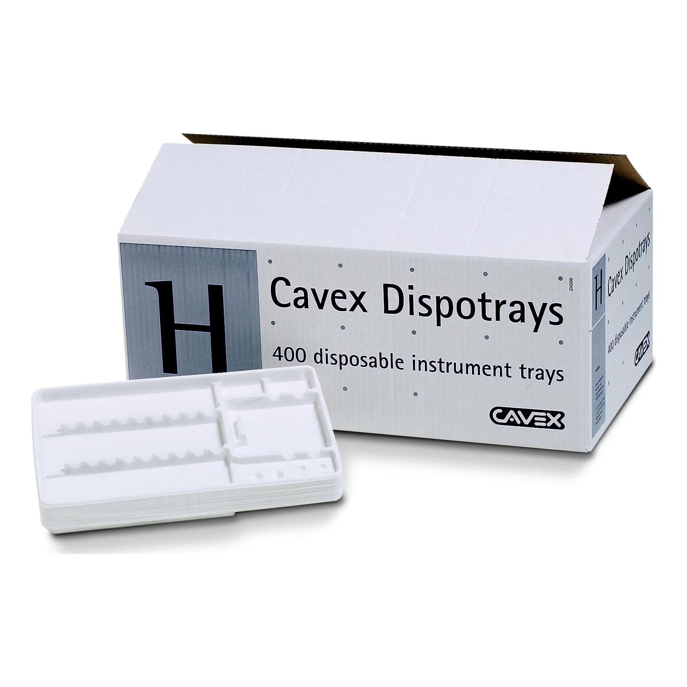 Dispotrays 400 Pcs 18X28Cm Cavex