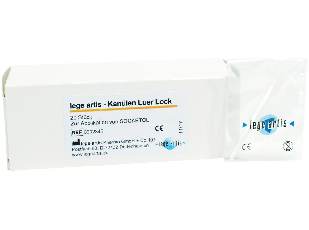 Plastic canules Luer Lock maat 2 20st.