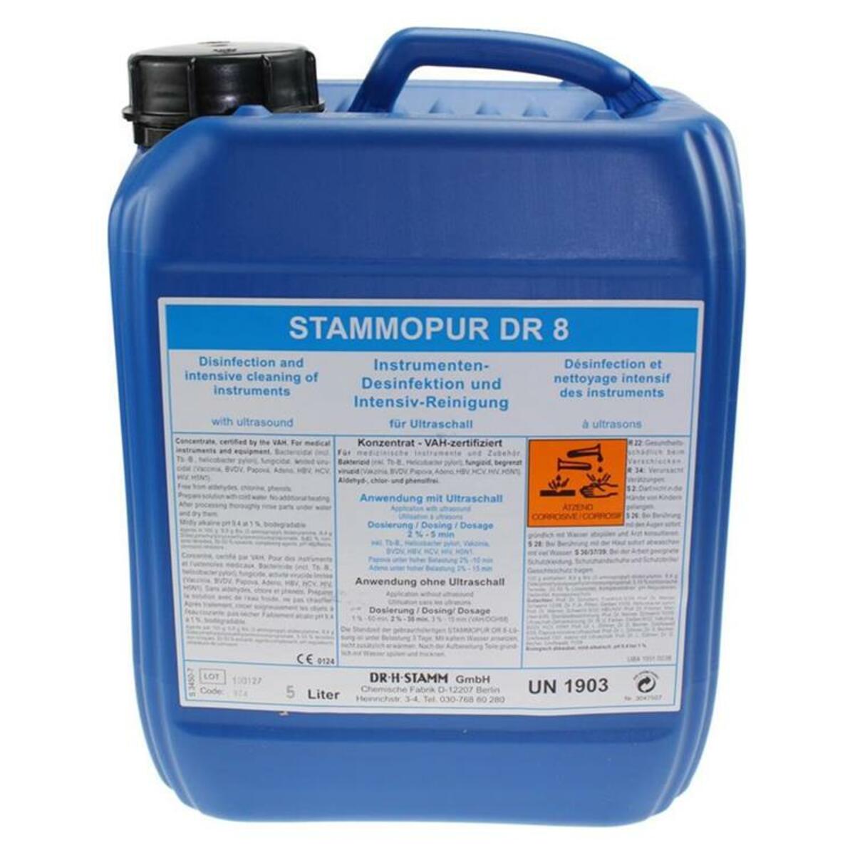 Stammopur DR 8 instrumentenreiniging vloeistof - 5l