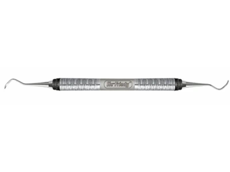 Curette pointu McCall #13/14 Satin Steel Noir