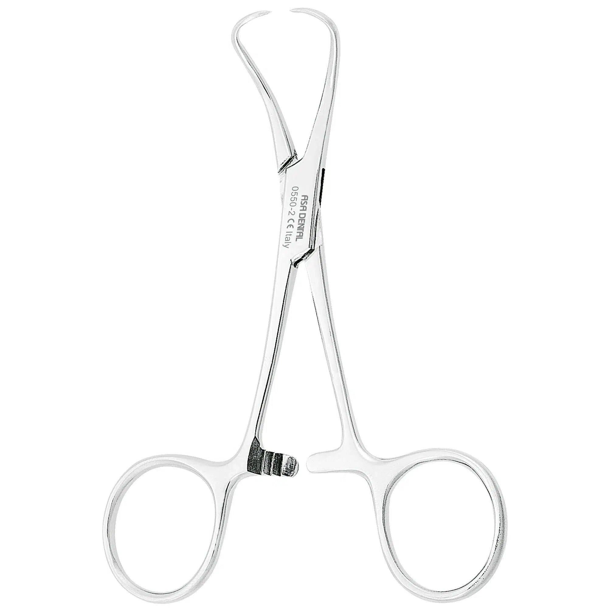 Asa Dental Doekklem / Towel clamp #2 Backhaus (11 cm)