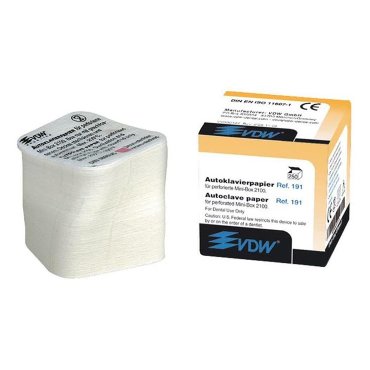 Autoclavepaper for Minibox 2100 no. 191