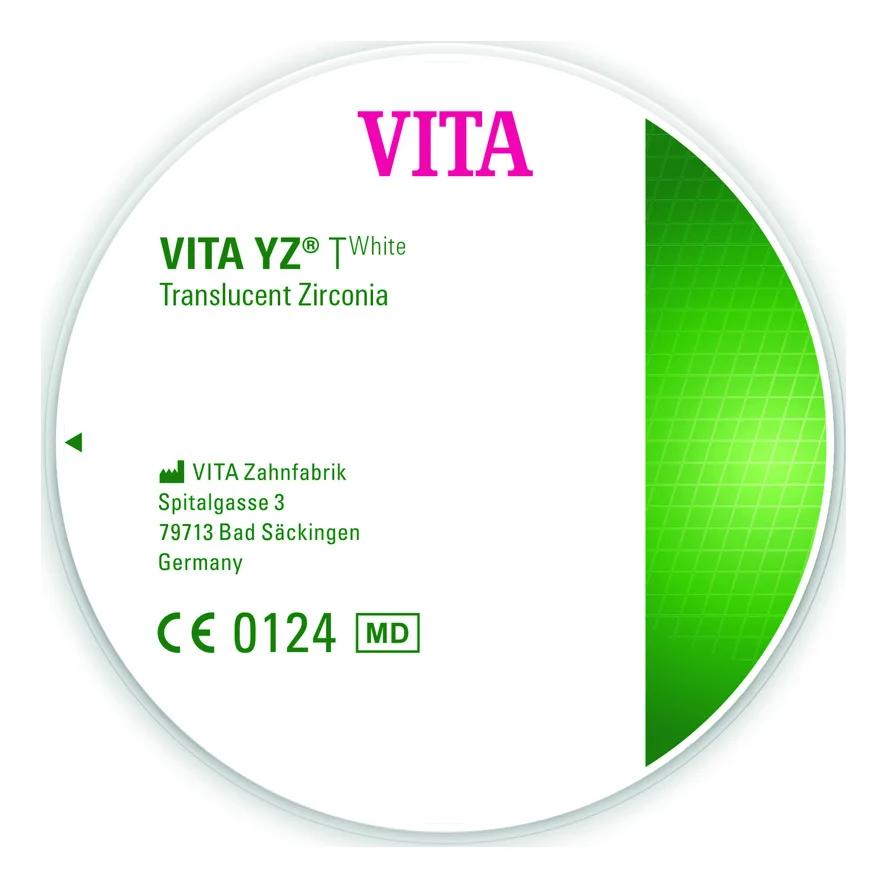 Vita YZ T White, 98,4 mm, H 16 mm, 1 Pc.