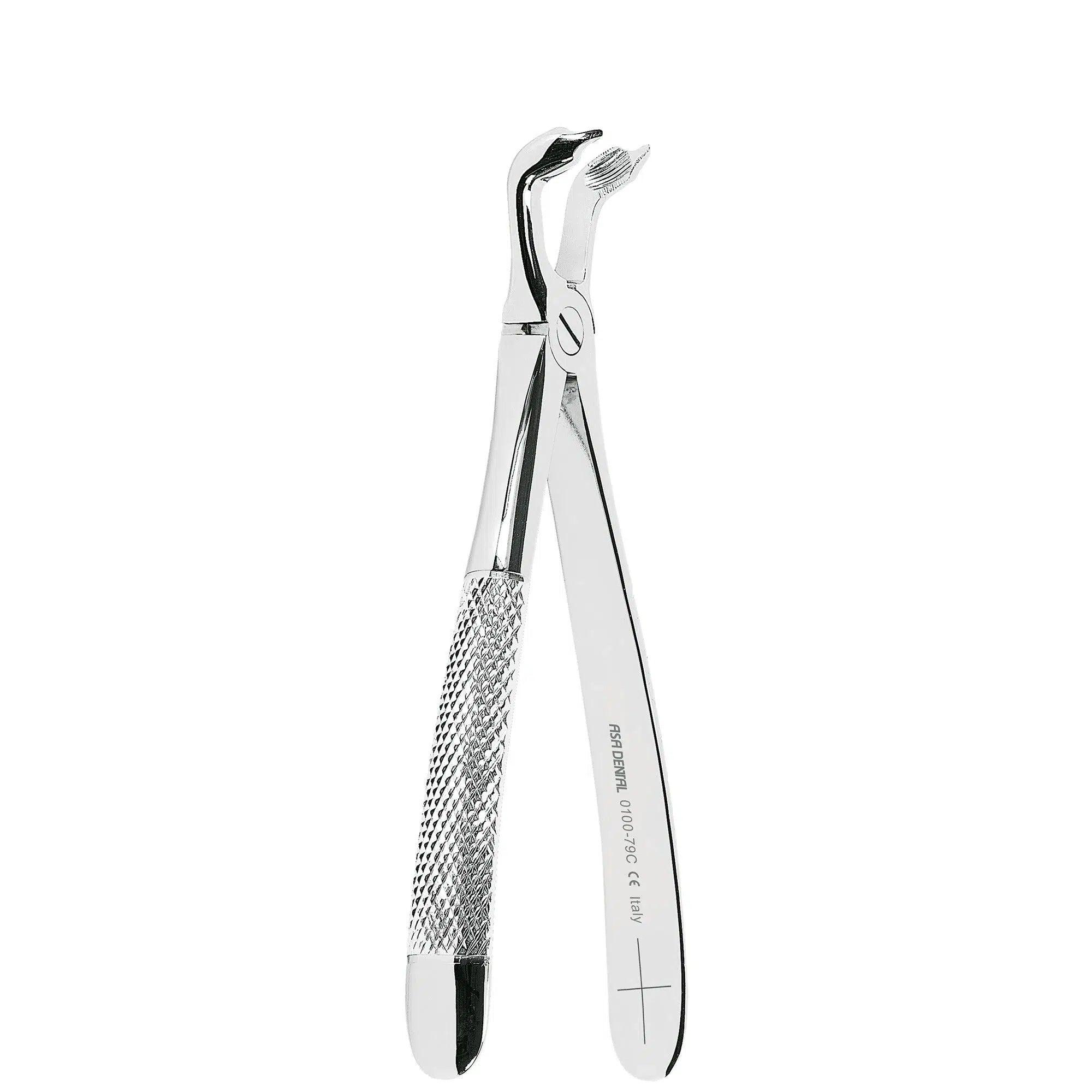 Asa Dental Extractietang #79C Gekartelde punt (17 cm)