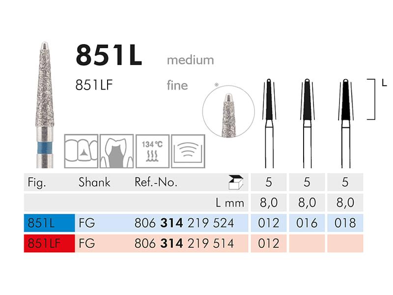 851 L instrument diamanté