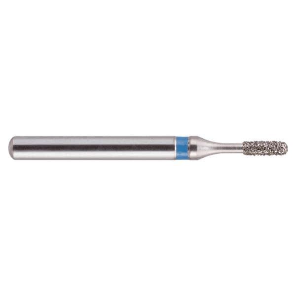 Fraises diamantées NeoDiamond FG - 138 cylindrique ronde - ISO 010, moyen (bleu), 10 pcs