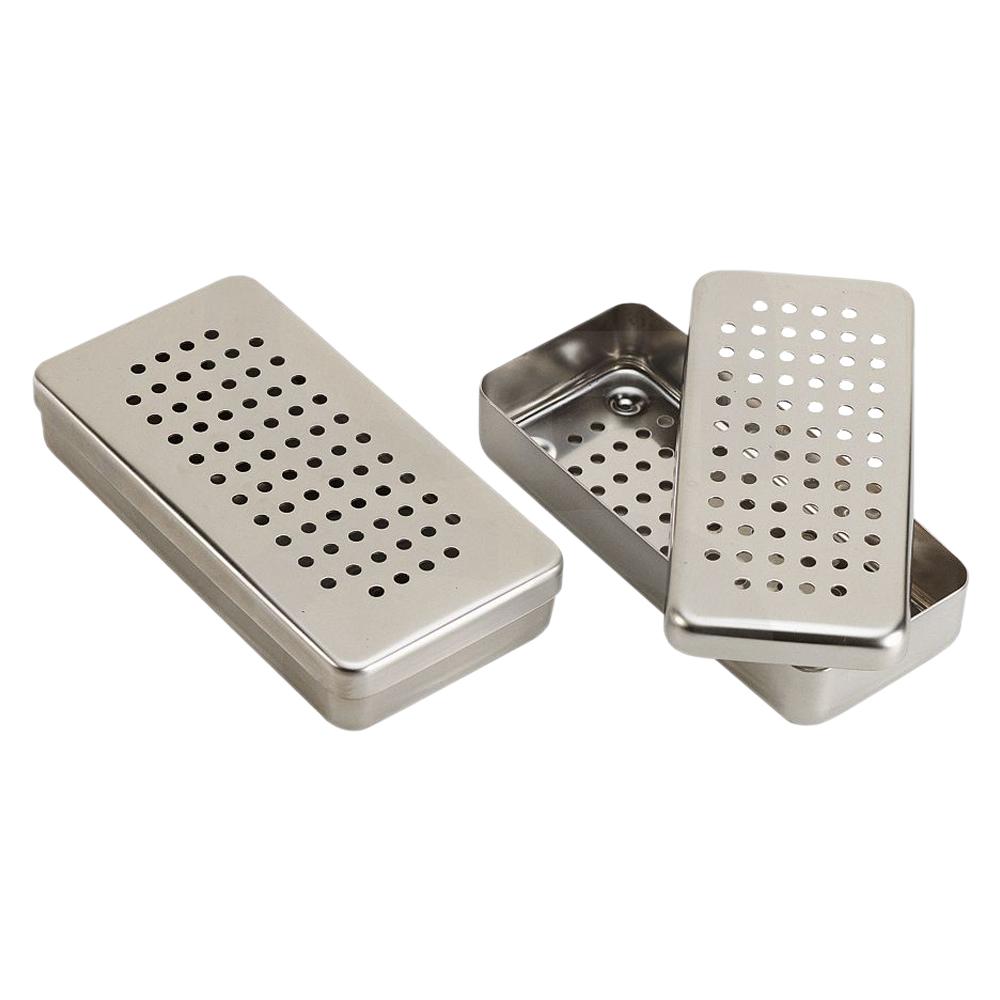 BOITE INOX - PERFOREE