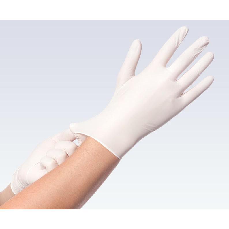 Gants nitrile Comforties Soft Premium non poudrés blancs (100 pcs)