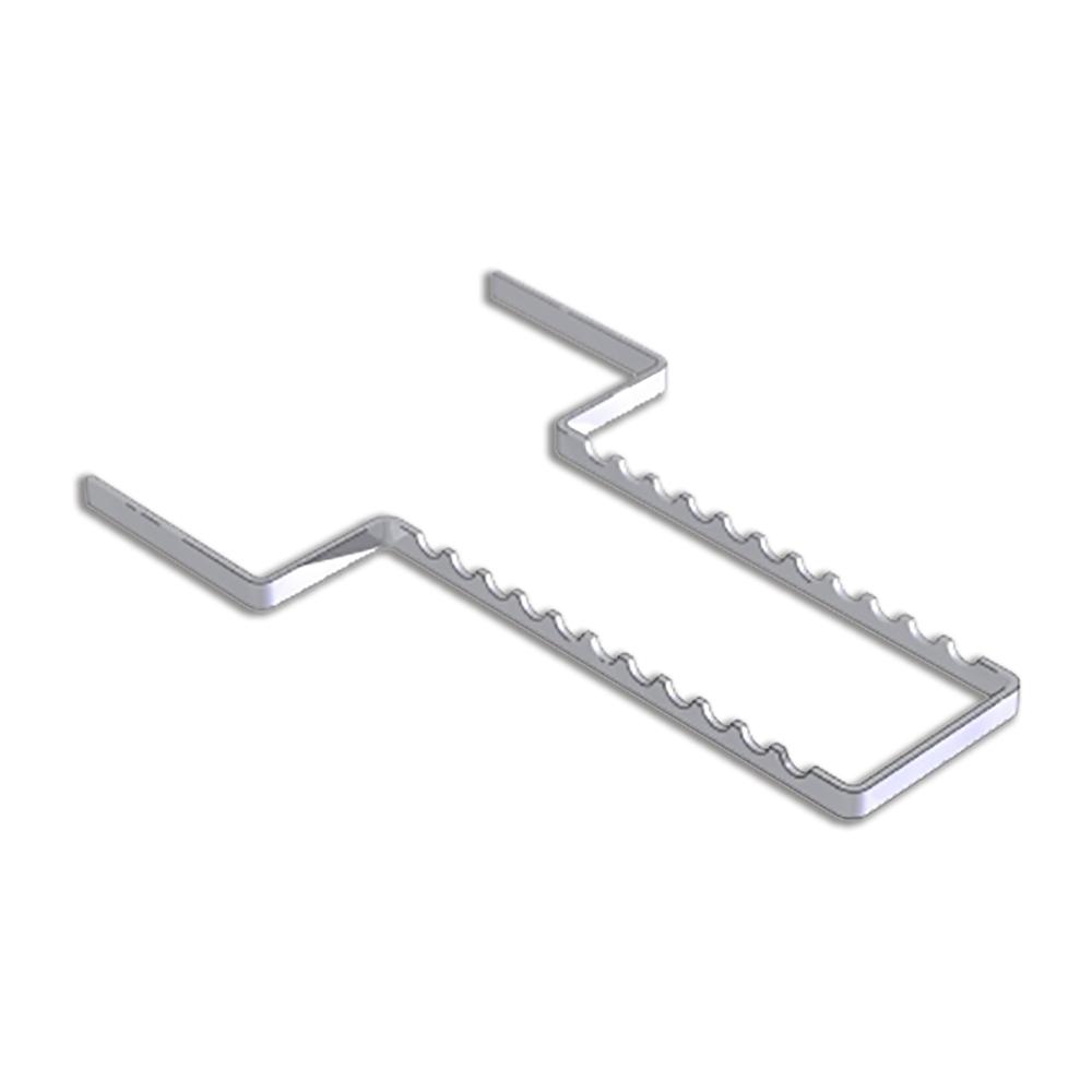 PORTE-INSTRUMENTS POUR PLATEAU INOX 28X18CM
