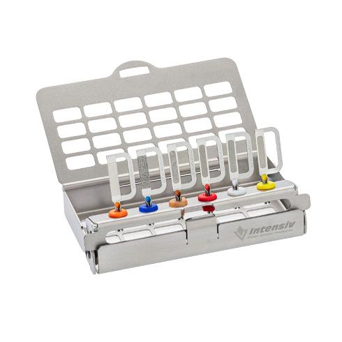 Kit Ortho-Strips Set02 Central Double Face (1 plateau + 6 strips)