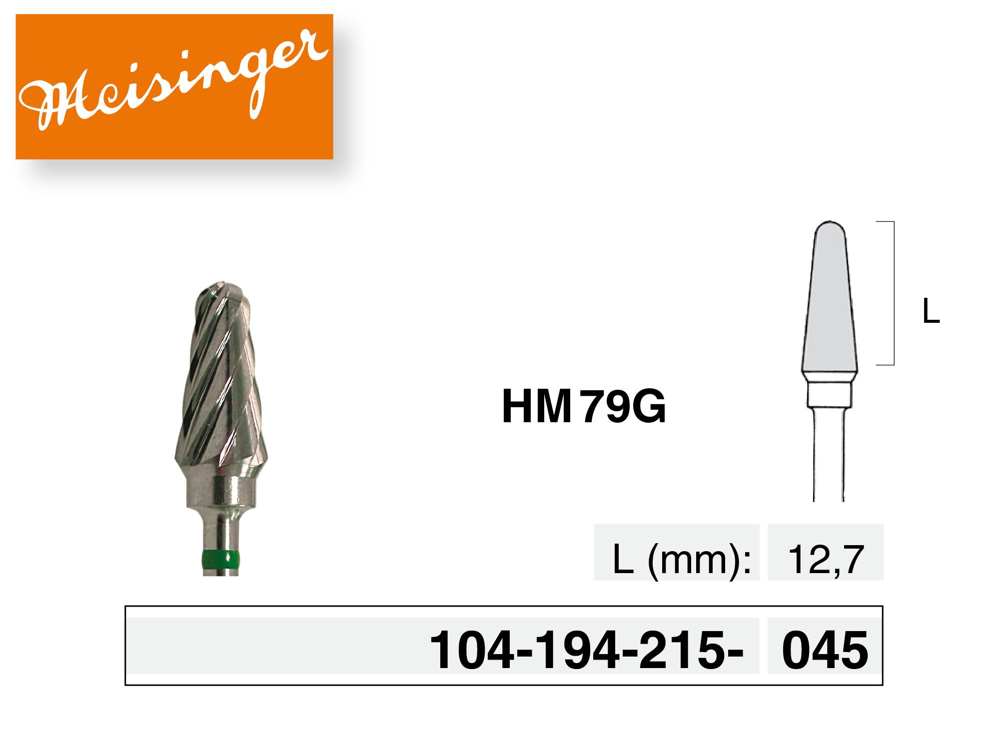 Fraise en carbure "HM 79G"