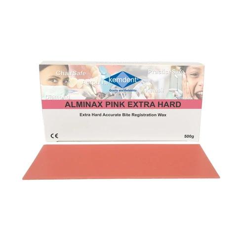 Modelleerwas Roze Extra-Hard Voor Occlusieregistratie (500 g)