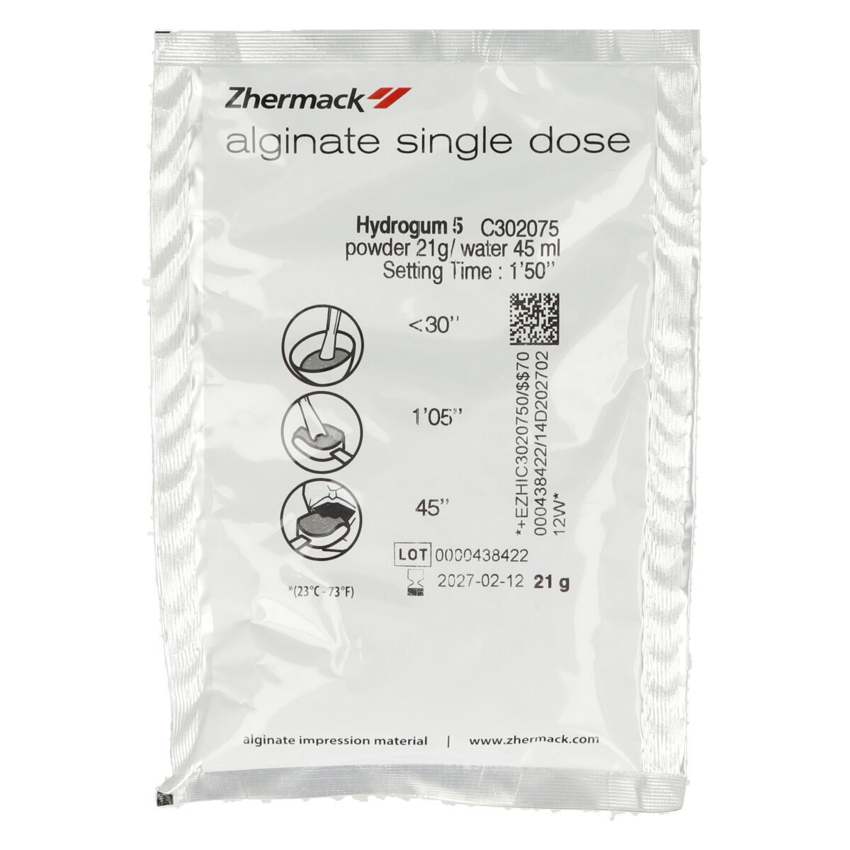 Hydrogum 5 alginate dose unique