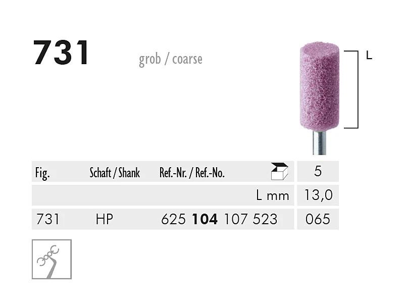 731 HP pointe à polir (pink, medium)
