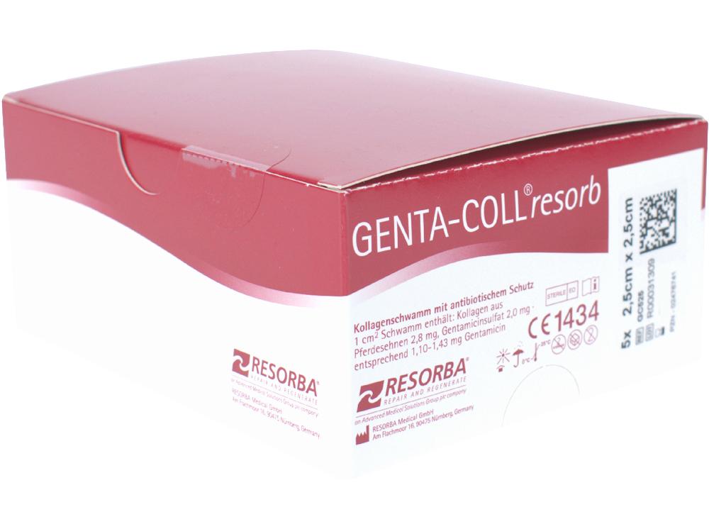Genta-Coll 2,5x2,5cm 5st
