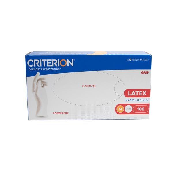 Criterion Latex Powder Free Grip Gloves