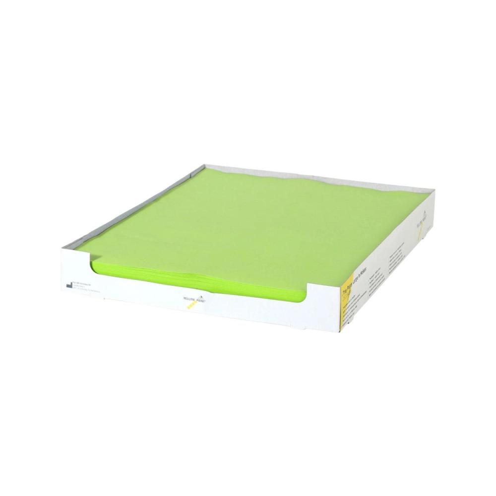 Yellow Point Papier pour support plateaux grand 28x36 cm lime 250 pcs