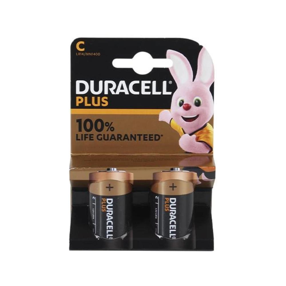 Duracell Batterij Kleine staaf 1,5V (C) 2 stuks