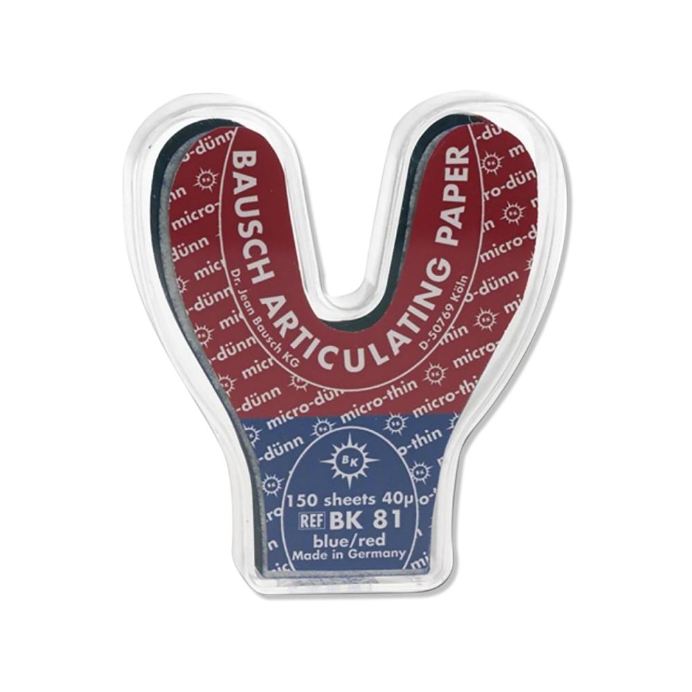 PAPIER A ARTICULE - BK81- BLEU/ROUGE
