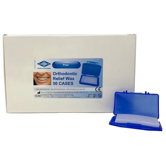 Kemdent Orthodontic Relief Wax nature/menthe (50 pcs)