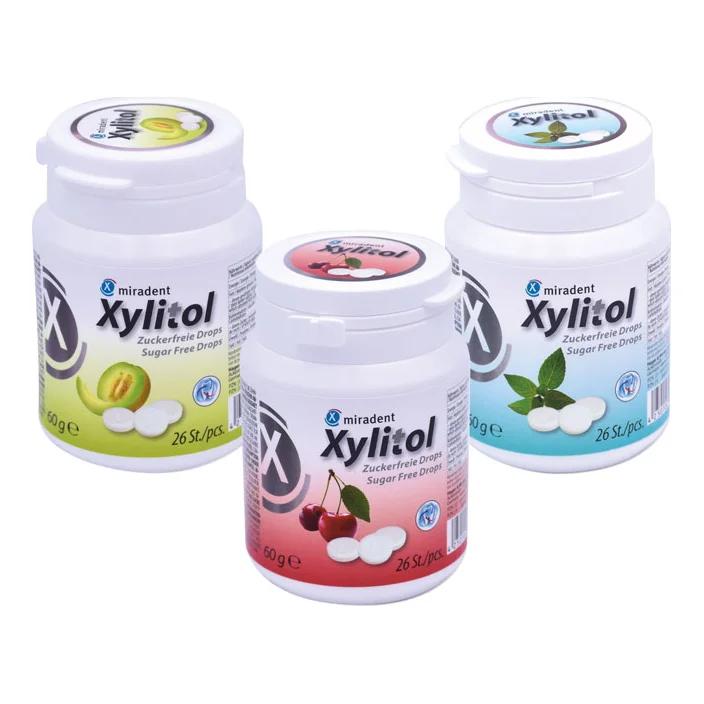 Xylitol Drops Munt 60g