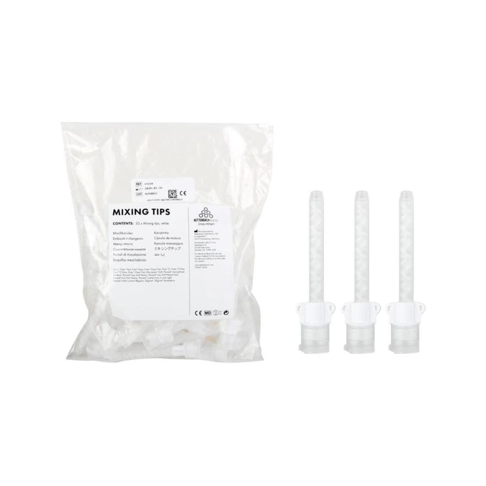 Kettenbach Embouts de mélange ø6,5mm blanc - 50pces