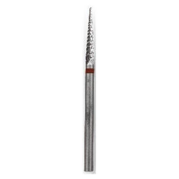 Fraises de laboratoire - 257R denture croisée - PM, ISO 023, fin (rouge), par pc