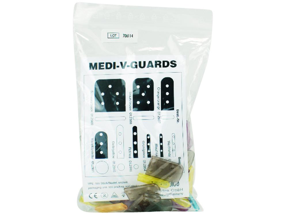 Medi-V-Guards assortis 100pcs