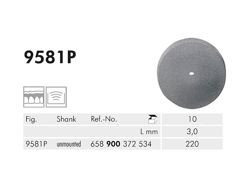9581 P 220 disc à polir