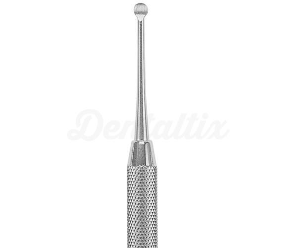 Microchirurgische curette met recht handvat 40