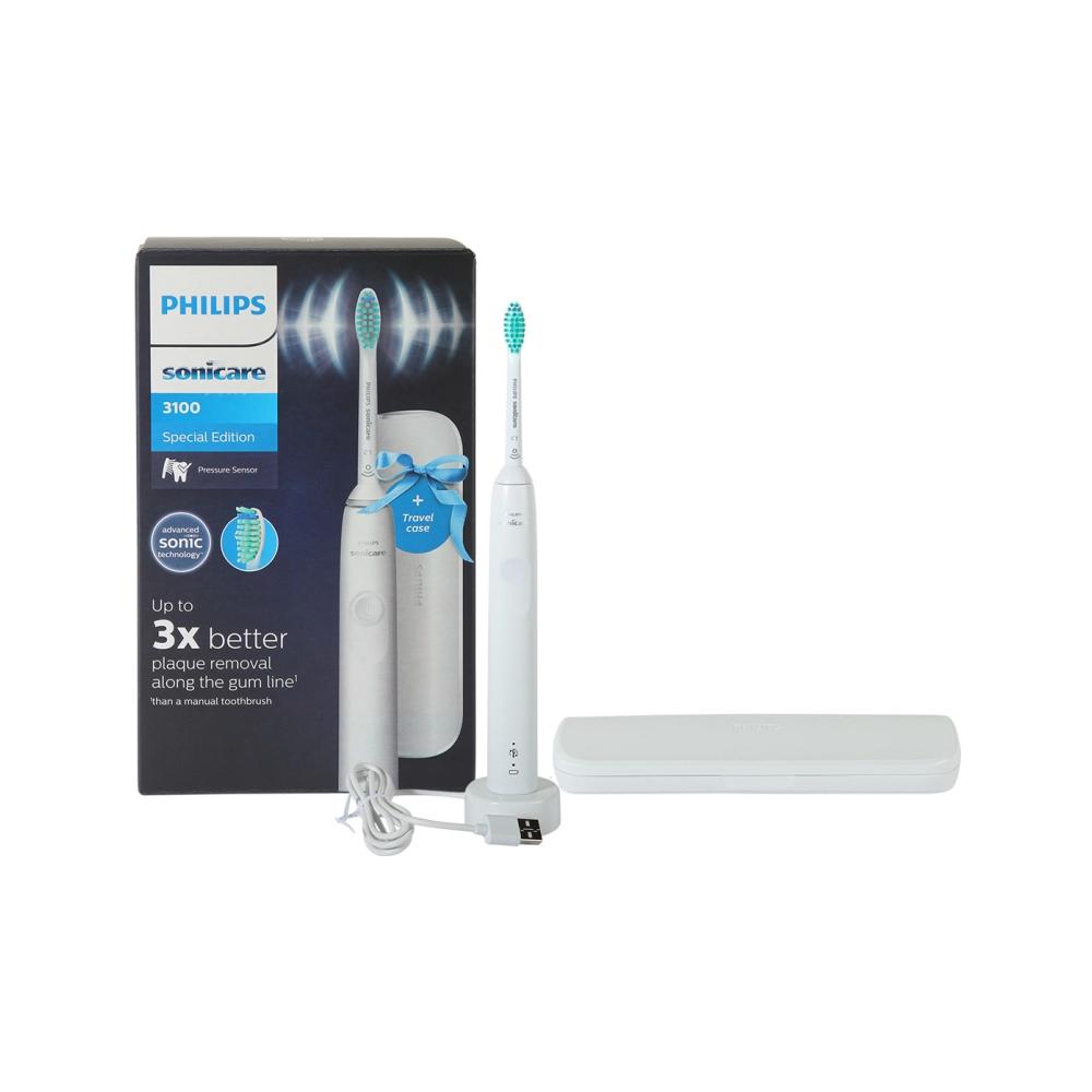 Philips Sonicare 3100 avec étui de voyage blanc l'unité
