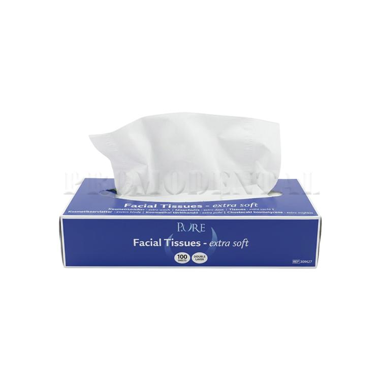 PURE Facial tissues 20x21cm