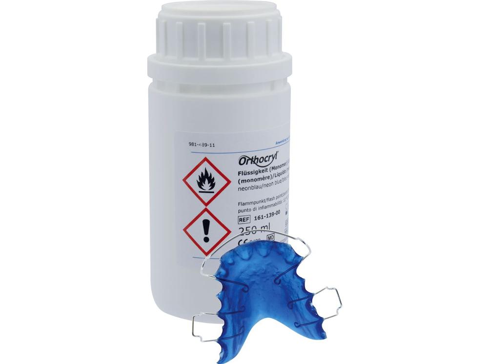 Orthocryl®-vloeistof (monomeer), neonblauw