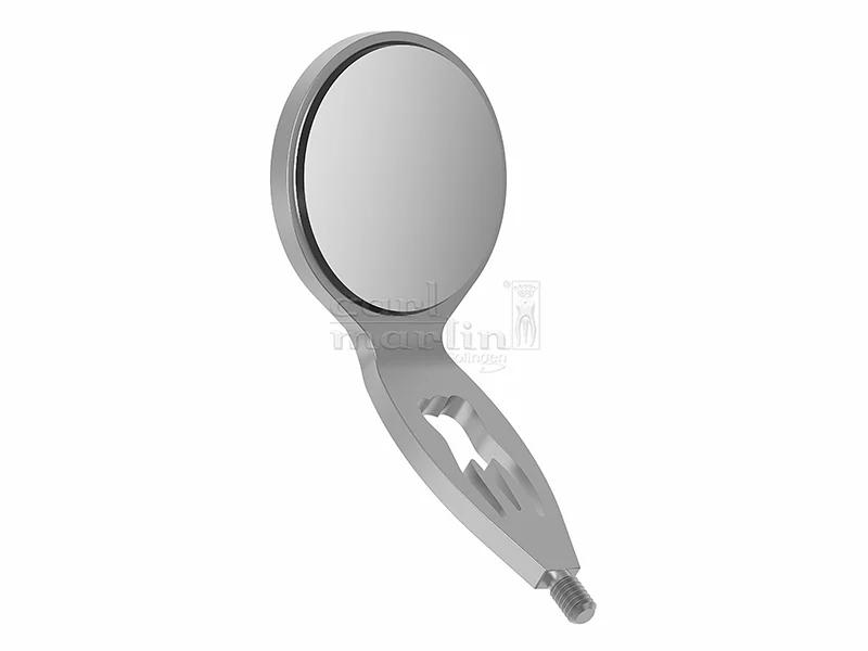 Mondspiegel Rodium nr.4 ø22mm One Side CARL