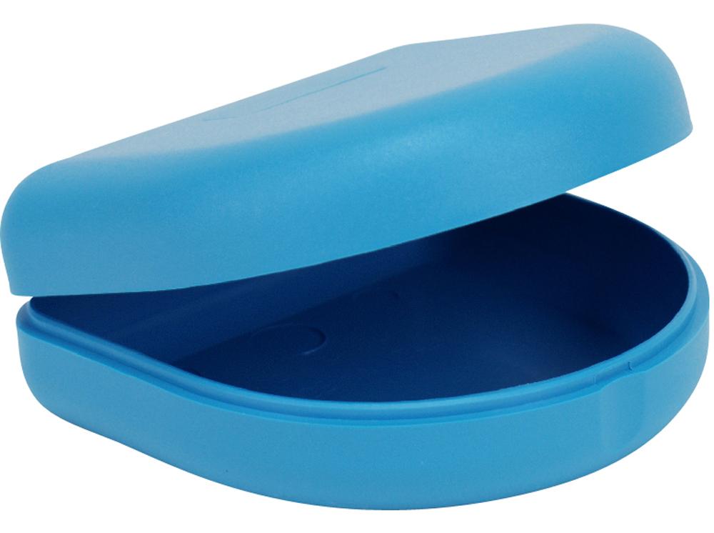 Boîte à barrettes sans trous bleu 10p.