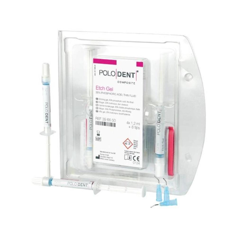PoloDent gel de mordançage 35% 4x 1,2 ml