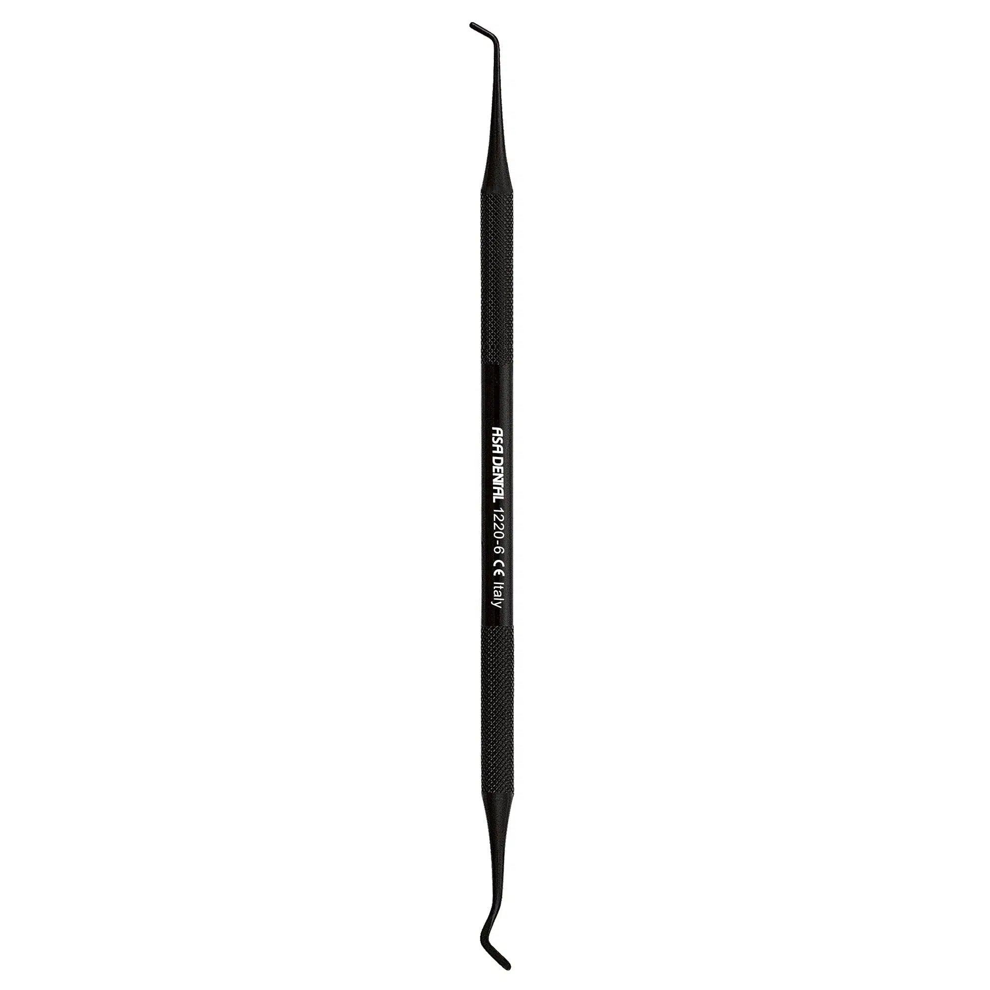 Instrument à composite Asa Dental Alu60 Felt n° 6 noir