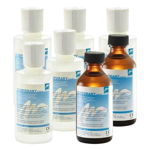 DENTINE TEMPORAIRE CLOD-V: Résine autopolymérisante (set complet)