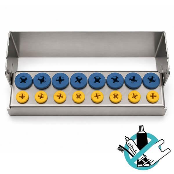 Porte-fraises pour limes endodontiques (18 emplacements)