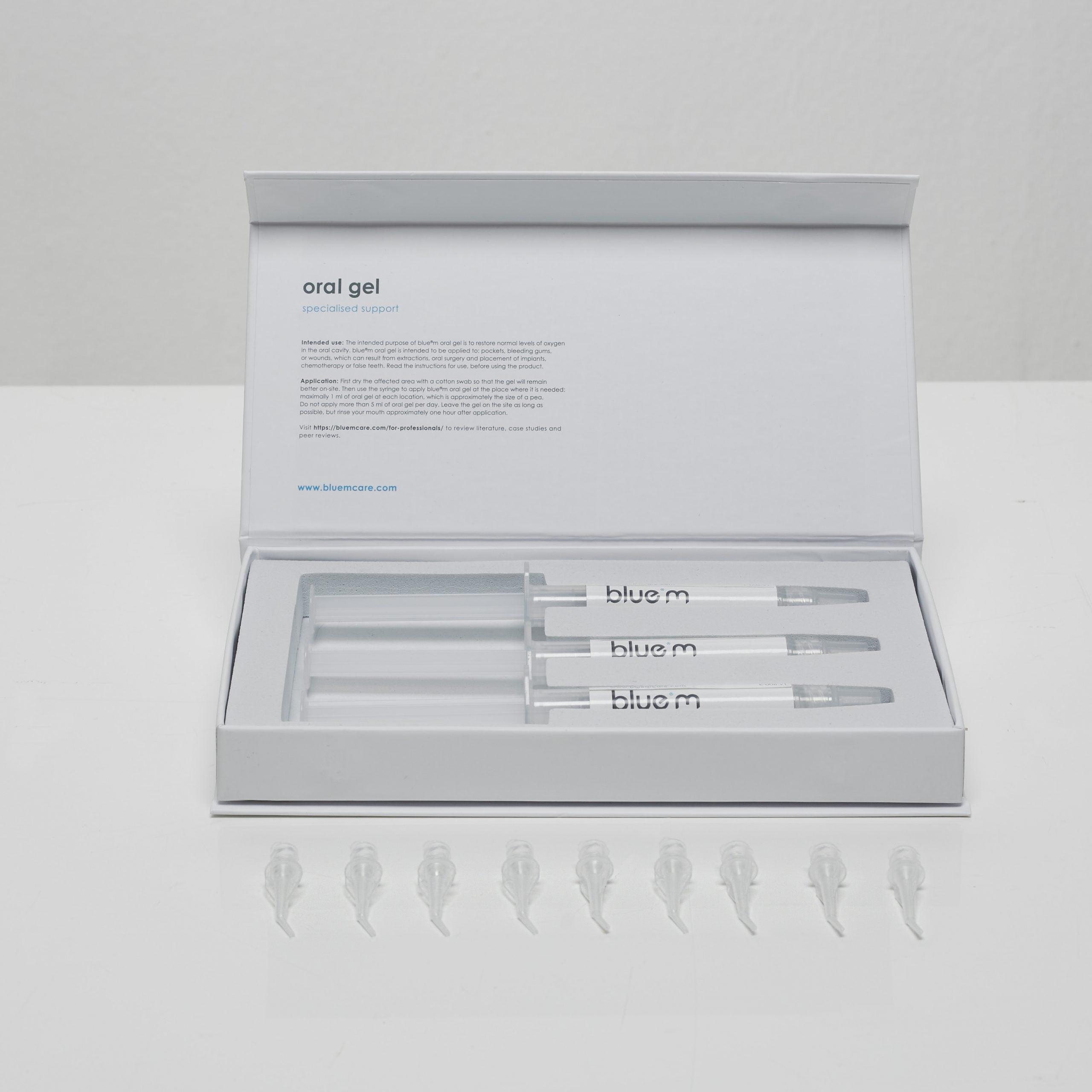 Blue®m Oral Gel seringues (3 x 3 ml + embouts)