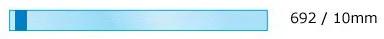 Kerr Strips Transparents 10mm Recharge (bleu) - 73mm