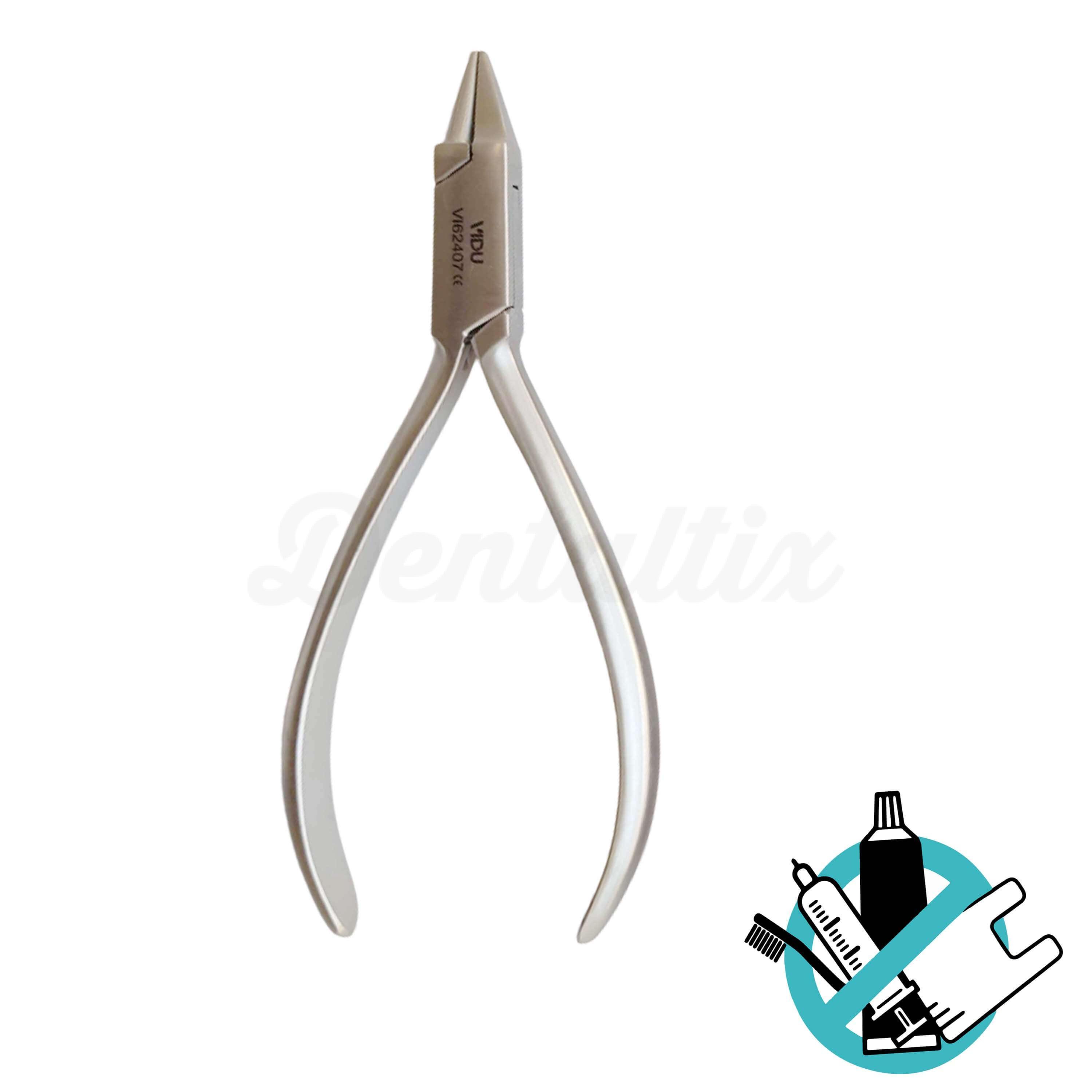 Pince d’angle à bec fin