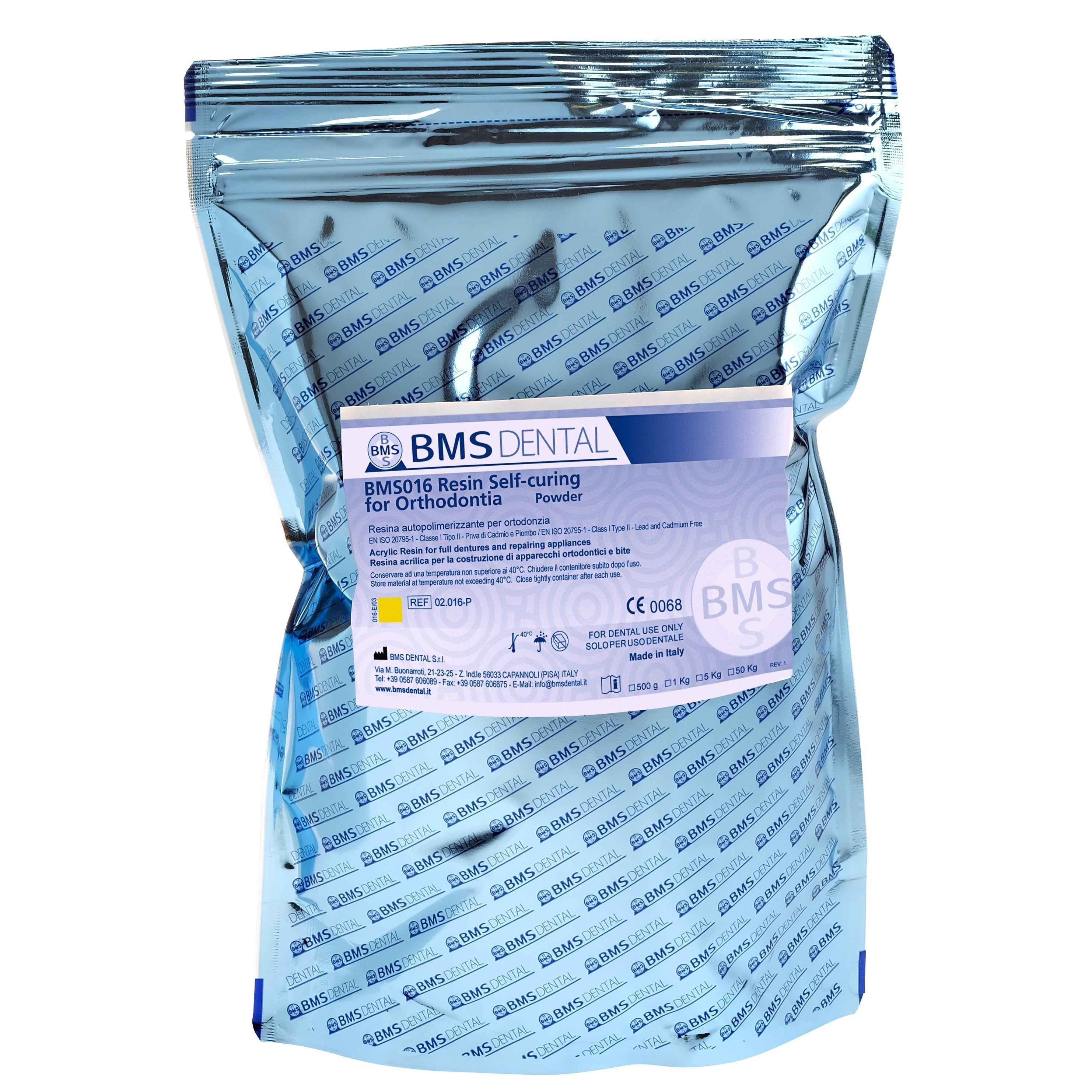 BMS Dental résine orthodontique autopolymérisable poudre (500 g à 50 kg)